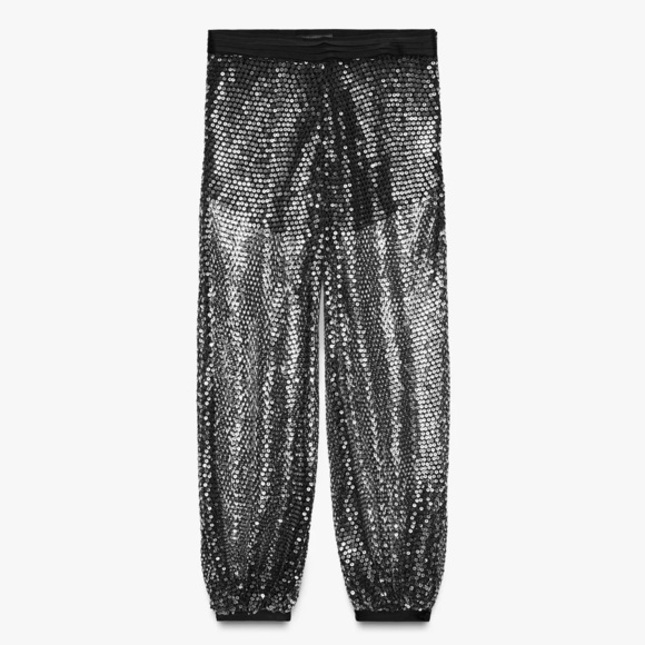 ZW COLLECTION SEQUIN BALLOON PANTS - Picture 10 of 15